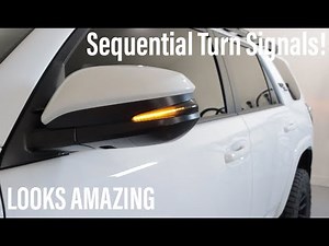 LED Sequential Turn Signals!! (5th Gen 4Runner)