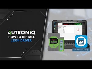 AUTRONIQ - How to Install J2534 Driver on iQMaxPro Manager