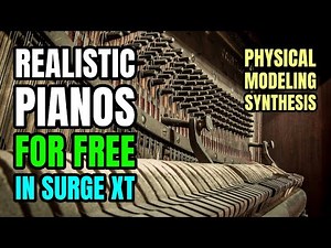 Physically Modeled Piano in Surge XT