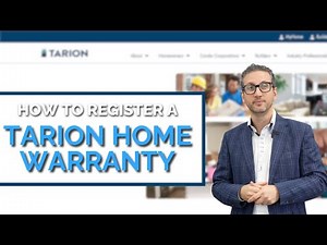 📌 How to Register for Tarion Home Warranty (Step-by-Step Guide)
