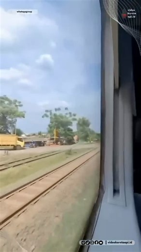 Trains hitting things | Got a derailment here, and then in the second video swipe to see what it was like from inside the train! #derailment #trains #traincrash... | Instagram