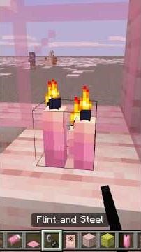 A tutorial on how to build a pink house #roblox #minecraft #shorts #tutorial