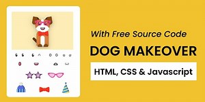 Dog Makeover Game | HTML, CSS & JavaScript Project