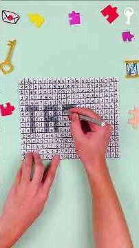 Créer une énigme visuelle avec des chiffres ! DIY facile #escapegamemaison #diy #escapegame