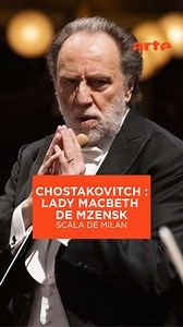 Connaissez-vous l’histoire de Lady Macbeth de Mzensk ? Femme au destin tragique, révoltée et luttant contre l’oppression masculine. Pour l’ouverture de la saison de la Scala de Milan : (re)découvrez ce chef-d’œuvre lyrique signé Chostakovitch, dirigé par Riccardo Chailly et mis en scène par Vasily Barkhatov. 🎭 Disponible ici : arte.tv/fr/videos/129280-001-A 💫 | ARTE Concert