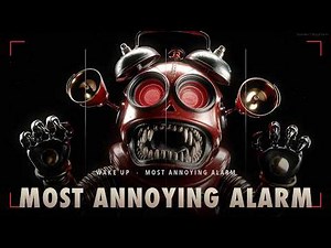 Most Annoying Alarm Sound | Loud Alarm to Wake Up Heavy Sleepers