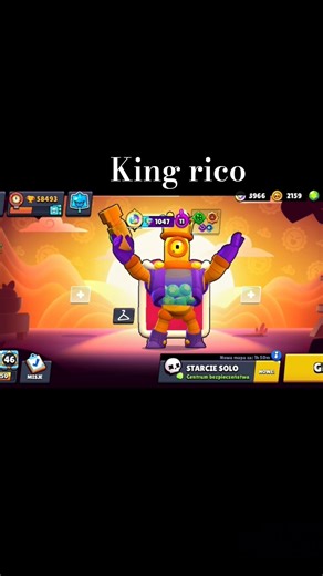 King rico🔥🥇 #brawlstars