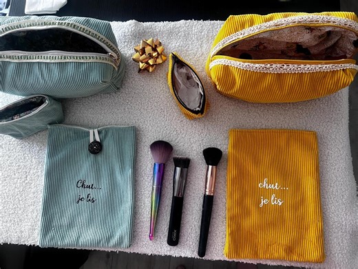 Matching vanity case and book cover