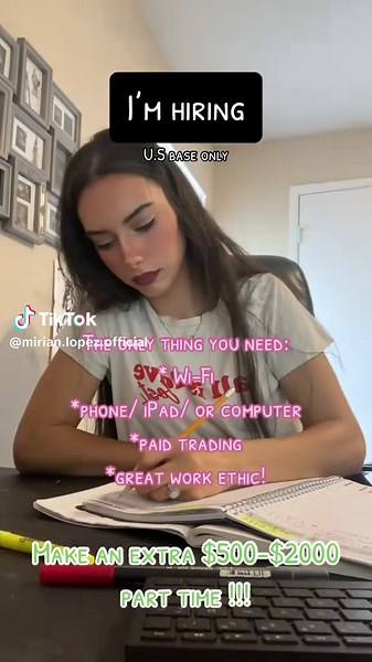 WORK FROM HOME OPPORTUNITY REQUIREMENTS: - 18yr - Clean background check - Valid SSN (to work) - Based in the U.S. #fyp #remotework #wfh #xyz #onthisday