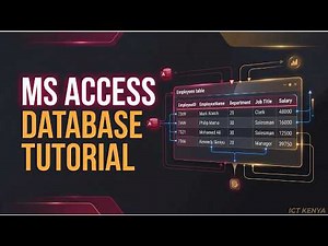 Microsoft Access Practical Question 37 | Complete Exam Solution (KCSE, College & Beginners)