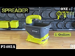 Ryobi ONE+ 18V 1 Gallon Seed / Weed & Feed Hand Held Spreader (Tool Only) P2402BTL