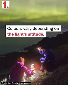 1.7M views · 834 reactions | Surprising facts about the Northern Lights: ✅ they have their own App ✅ the season lasts for 7 months ✅ the Northern lights and the Southern Lights are identical twins | Visit Norway | Facebook