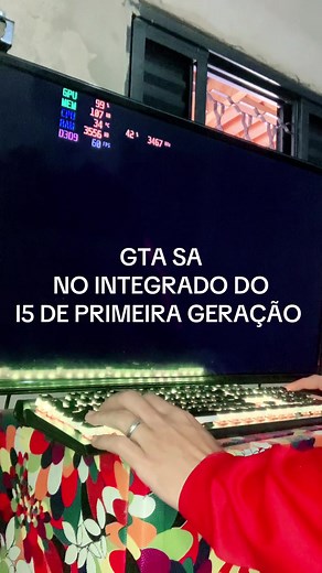 GTA SA no Gráfico Integrado i5 660