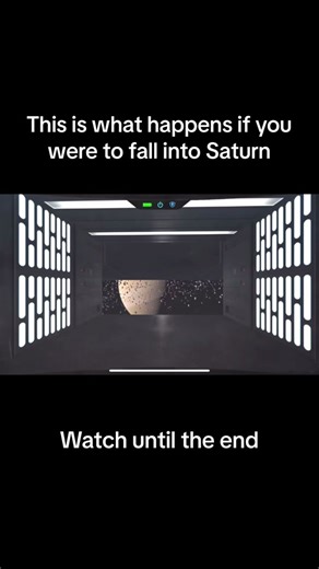 Falling into Saturn: A Stunning Space Simulation