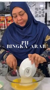 1.9K views · 61 reactions | Rasa bingka unik daripada Arab. Sedap sangat  Boleh buat berniaga ataupun makan bersama keluarga. Jom join kelas PJJ untuk belajar resipi ⤵️  011-11204733  https://wasap.my/601111204733/NakPJJBingkaArab | Zaidah Ibrahim | Facebook