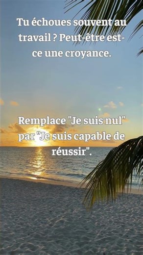 La croyance limitante derrière l'échec au travail #confianceensoi