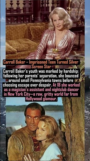 Carroll Baker – Imprisoned Teen Turned Silver Screen Star #facts #new #hollywood #history