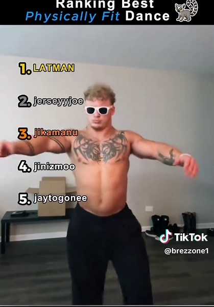 Ranking Physically Fit Dance Performances