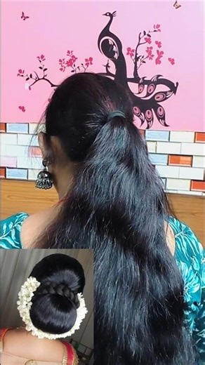 Beautiful 2 Min Hairstyle for wedding/Perties/reception #hairstyle #weddinghairstyle #hair
