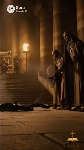 Moses Casts Down His Staff — The Serpent Sign of God (A24 Cinematic) #ancientegypt #biblestories