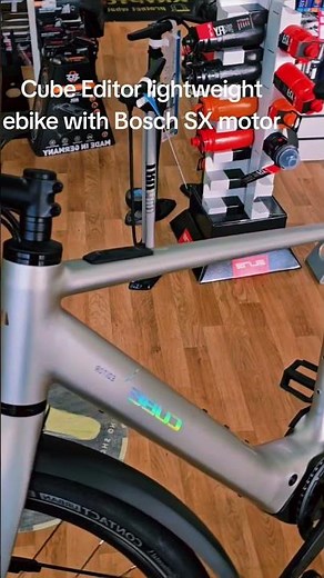 Cube Editor Hybrid SLX FE 2025, with Bosch SX and a 400wh battery