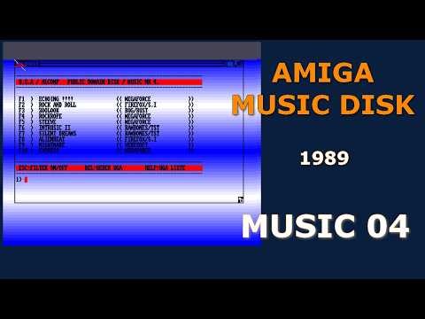 Music 04 (Amiga, 1989) – Music Disk by U.G.A Software