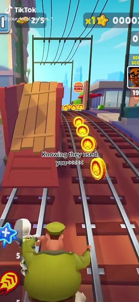 Colorful Urban Adventure of a Running Character