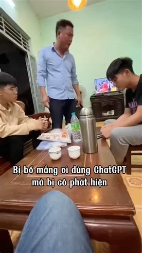 Khi bố nhận được email của cô giáo 😱 #ai #study #coding