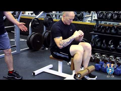 Equipment - Sit Ups on a Roman Chair