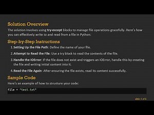How to Write and Read a File Simultaneously in Python