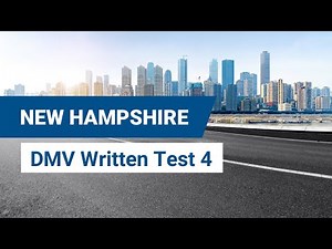 2024 New Hampshire DMV Written Test #4