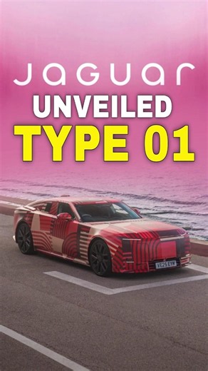 First Production Looks of Jaguar Type 01 #jaguar #viralshorts