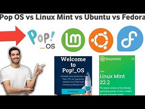 Pop OS vs Linux Mint vs Ubuntu vs Fedora – Best Linux Distro (2025)