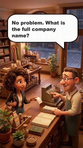 Need a Company Invoice? Learn THIS Practical English Conversation! | A1-B1