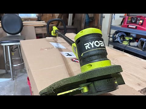 Ryobi 13” string trimmer one time use and review
