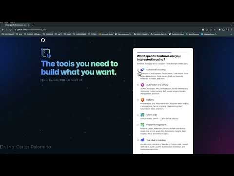 Creacion de cuenta GitHub