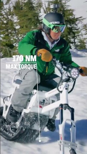 Moonbike, The World’s First electric snowbike