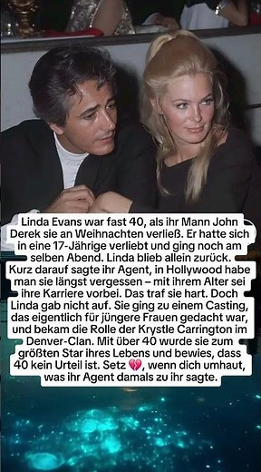 Mit über 40 schrieb Linda Evans Geschichte