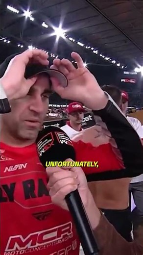 When Vince Friese cut into Justin Brayton in 2022 😬💨 #supercross #dirtbike #dirtbikes #race