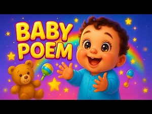 Ten Little Fingers & Toes | Baby Poem for Kids | Sweet Nursery Rhyme