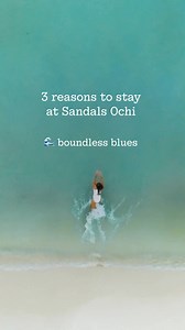 Top three reasons to visit Sandals Ochi... and a lifetime of reasons to fall in love with Jamaica 🇯🇲 We can't wait to welcome you home. | Sandals Resorts