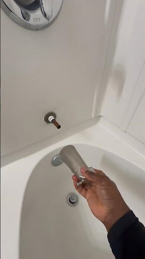 Replacing shower 🚿 tub 🛁 spout