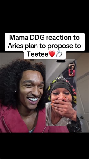 Mama DDG reaction to Aries plan to propose to Teetee #foearies #aries #teeteeandaries #teetee