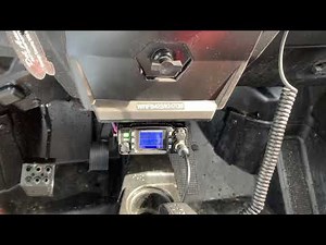 TYT TH 8600 IP 67 Dual Band 25W Radio Installed in a 2019 RZR XP4 TURBO