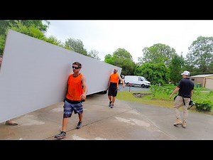 New Drywall Plasterboard Ceiling with Back Blocking - Part 2