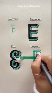Vote Your Favorite in the Comments! 💬 #nhuandaocalligraphy #lettering | Nhuan Dao Calligraphy 101