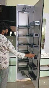 modular kitchen acrylic laminate finish