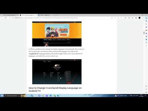 ✅ How To Change Language in Crunchyroll (Full Guide)