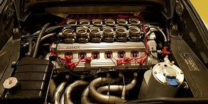 This Guy Has Spent the Last 11 Years Trying to Fit a V-12 Into His Ferrari 308