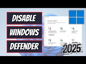 🎥 How to Disable Windows Security in Windows 11 | Step-by-Step Guide